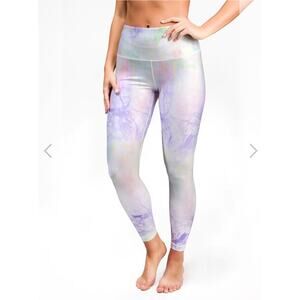 PLAYGROUND CLOTHING Dream Weaver Tie Dye High Waist 28" inseam Leggings, XS